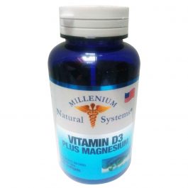 Vitamina D3 Plus Magnesium 100 Softgels